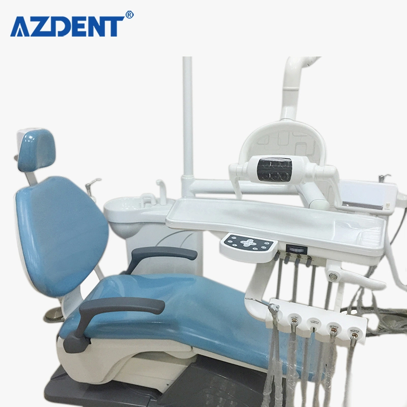 CE Certified Hard Leather Dental Unit with Computer Controlled Dental Chair