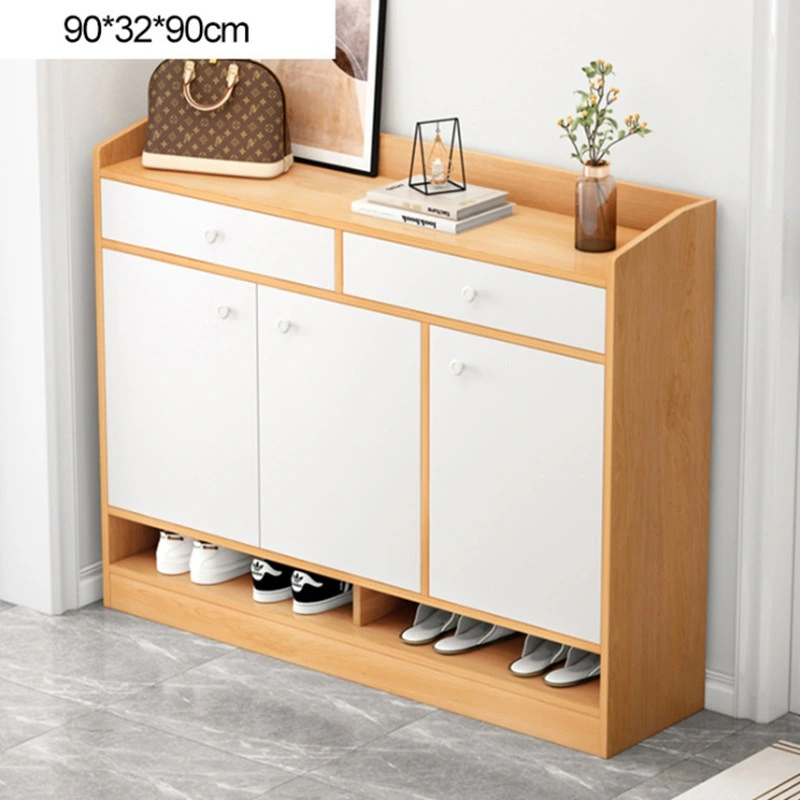 Heightened Multi-Layer Shoe Cabinet, Entrance Storage, Entrance Hall Storage Shoe Cabinet, Home Entrance Narrow Balcony, Simple and Modern