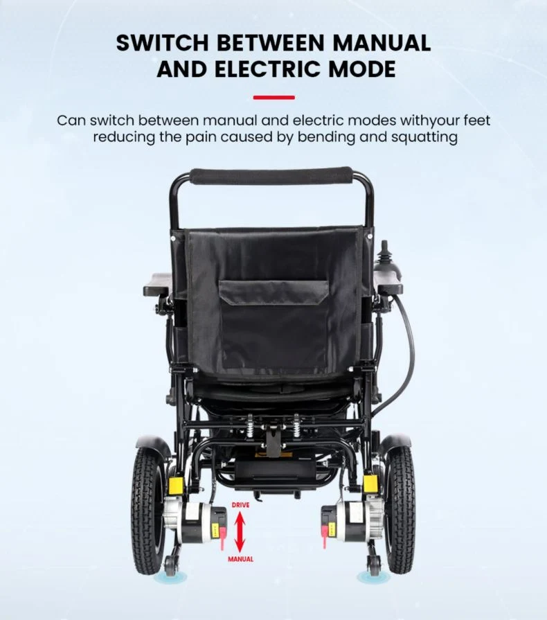 Ksm-601 Multifunctional Amazon Hot Sell Electric Wheelchair Price Mobility Chairs with CE Mdr FDA510K Ukca Certificate