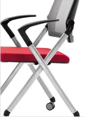 Office Chair with Wheels, Conference Chair with Comfortable Mesh Back Classroom Stackable Folding Chair