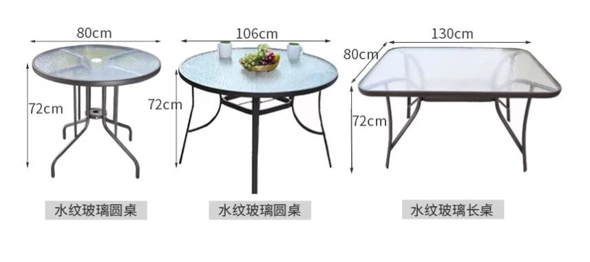 Outdoor Furniture Combination Court Outdoor Tea Tables and Chairs Imitated Cane Small Tea Table Balcony Garden Leisure Chairs and Tables