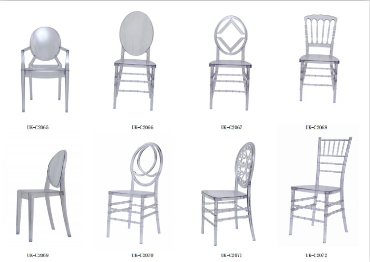 Wholesale White PP Resin Plastic Napoleon Folding Chairs for Wedding and Event