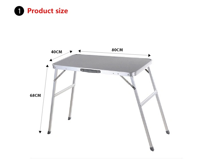 Aluminium Small Folding Table Portable for Camping