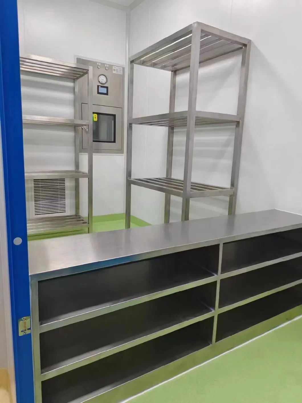 304 Stainless Steel Cabinet for Durable Laboratory Shoe Storage