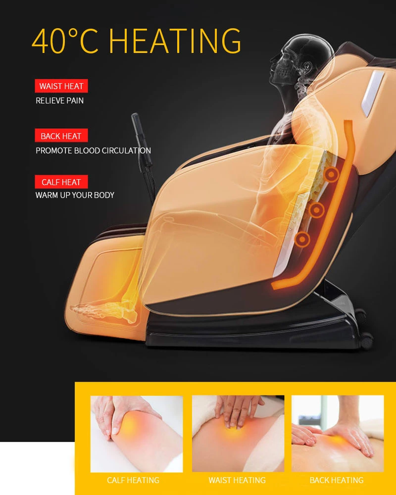 Best Space Capsule SL-Track Zero Gravity 4D Full Body Massage Chair