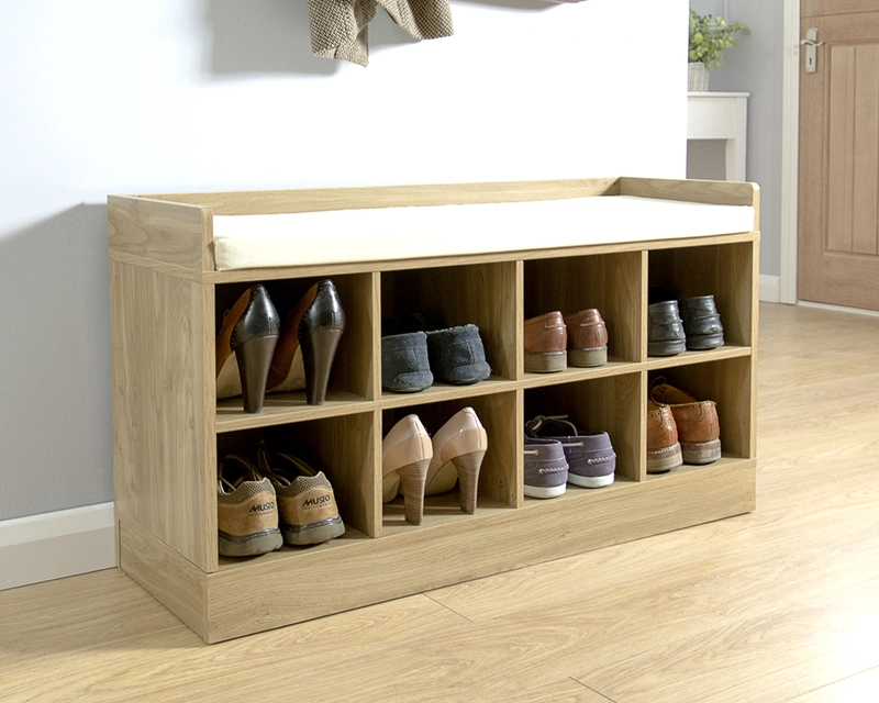 Simple Open Multi-Grid Shoe Changing Rack 0442