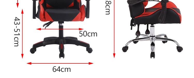 Hot Sale Custom Logo Computer Racing Chair PU Leather Game Chair RGB Silla PU Game Chair for Gaming