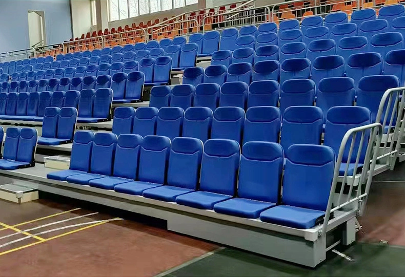 Multiple Colour Plastic Folding Stadium Chair / Seats with Armrest for Events and Outdoor Sports