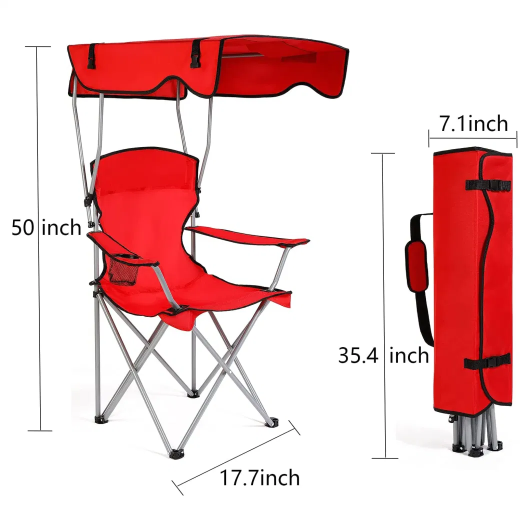 Woqi Ultralight Portable Compact Folding Beach Camping Chairs with Carry Bag