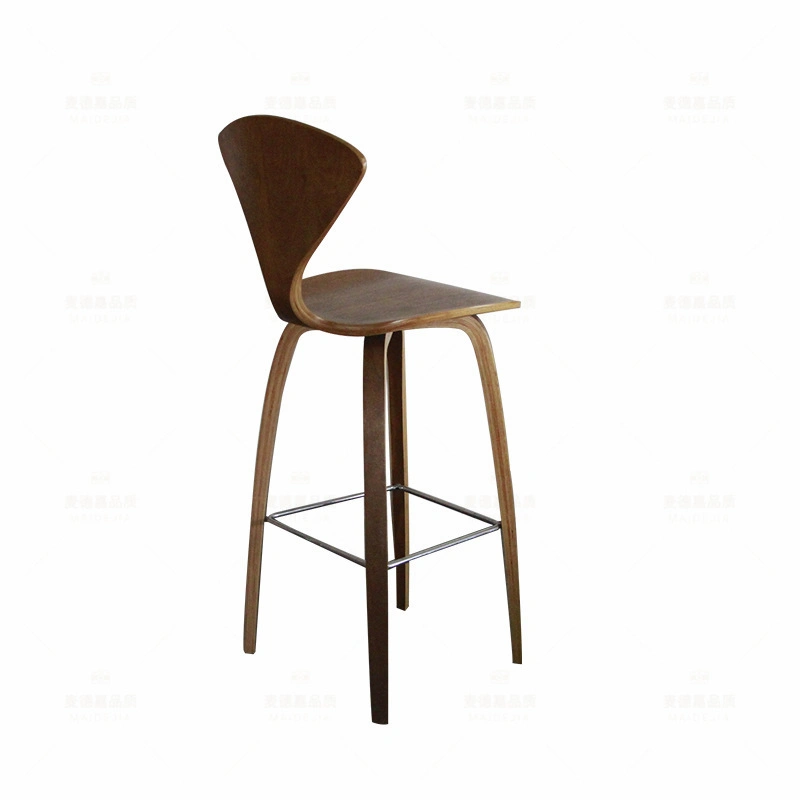 Economical Nordic Bent Wood Dining Chair