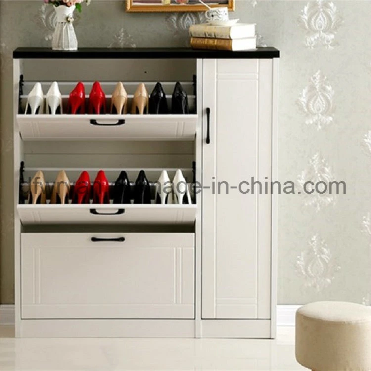 Wood Panel MDF/Particle Board Shoe Cabinet