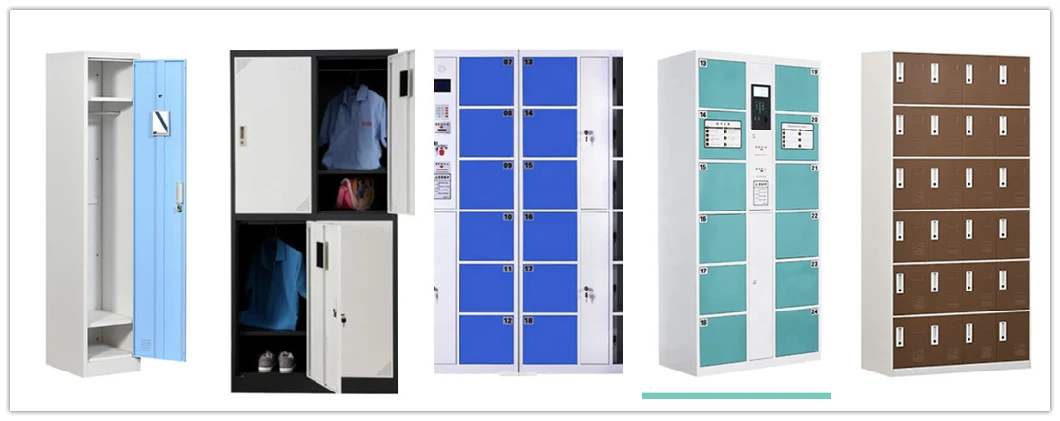 Space Saving Furniture 18 Door Metal Steel Gym Locker School Wardrobe Mini Almirah Shoe Cabinet