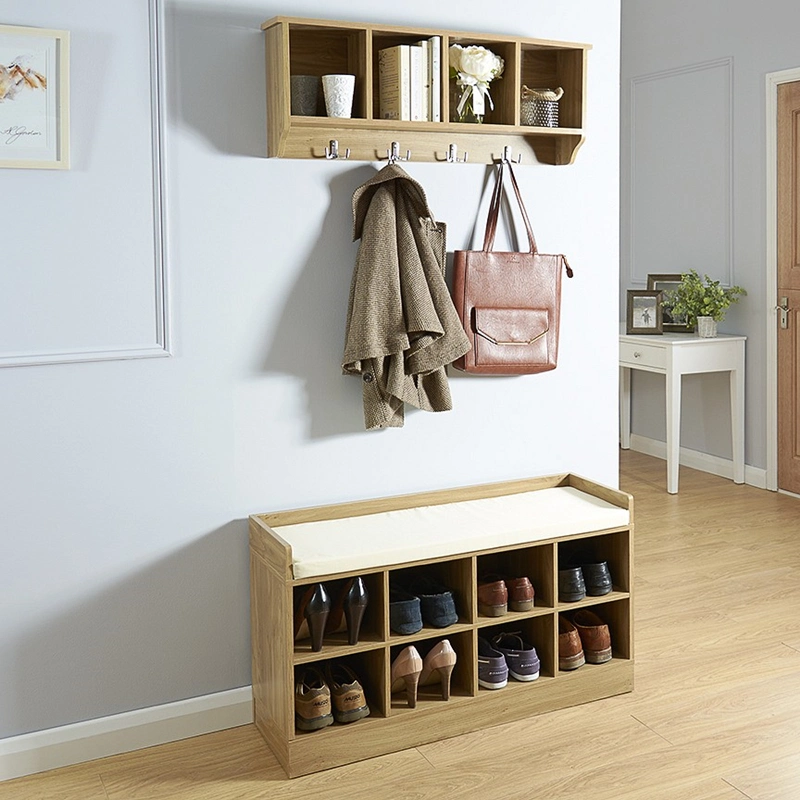 Simple Open Multi-Grid Shoe Changing Rack 0442