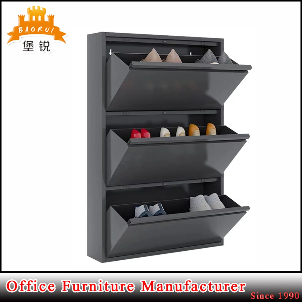 White/Black/Blue/Yellow/Brown 15cm Ultra Thin Shoe Cabinet