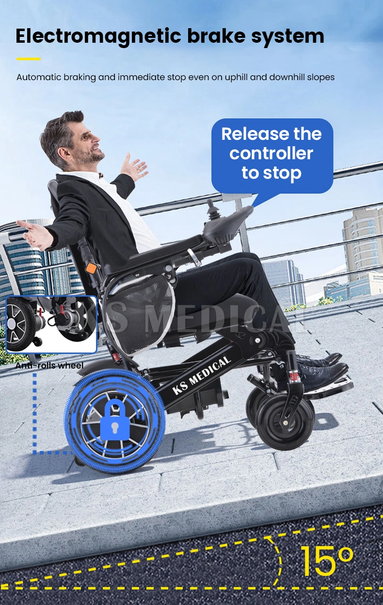 Ksm-606 Medical Electric Mobility Power Wheelchair Boost Efficiency with Advanced Chairs for Sale