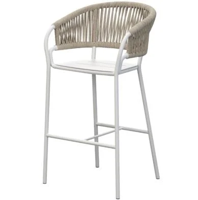 Outdoor Bar Chair Rattan Villa High Stool