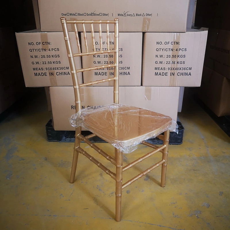 Furniture Wedding Resin and Wooden Chiavari Chair for Wedding Rental