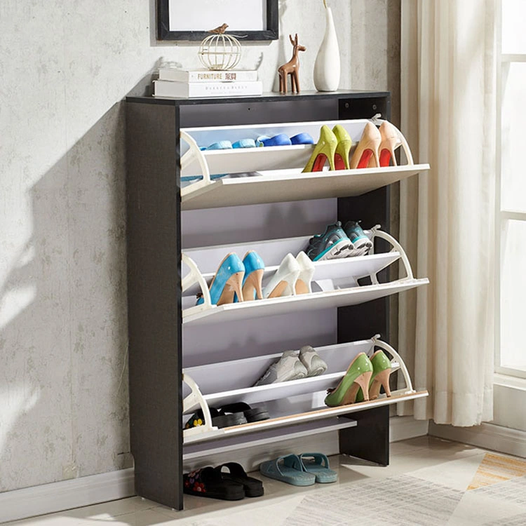 Hallway Entry Furniture From China Customized Modern Storage Wooden Shoe Cabinet Customized Modern Storage Shoe Rack