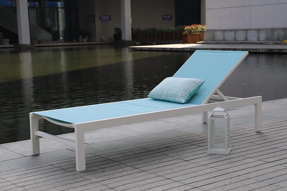 Patio Garden Leisure Furniture Aluminum Chaise Sun Lounger