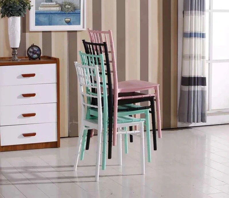 China Factory Stackable Tiffany Patio Wedding Elegent Leisure Chiavari Chair