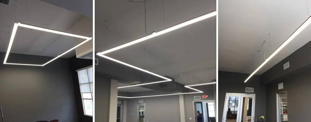 Surface or Suspending Mounting Free Connecting Office Linear Lighting