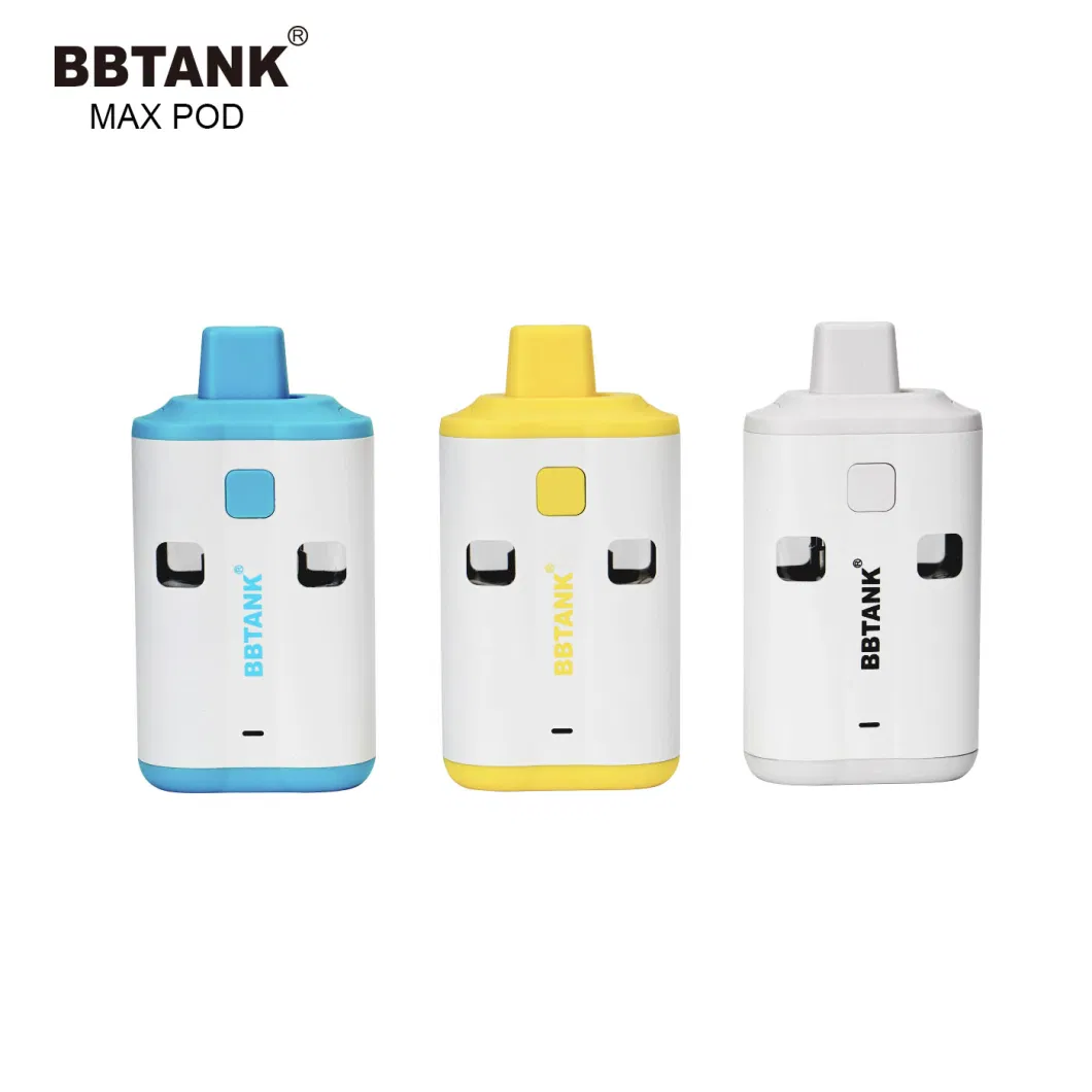 Bbtank 2 Gram Live Resin Vape Postless Disposable Vape Pen Cotton Free 2ml Hhc Oil Pod Dual Airflow