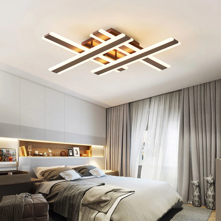 Living Room Bedroom Dining Room Ceiling Lamp LED Creative Simple New Lighting Juneau Modern 3D Lighting Fixture