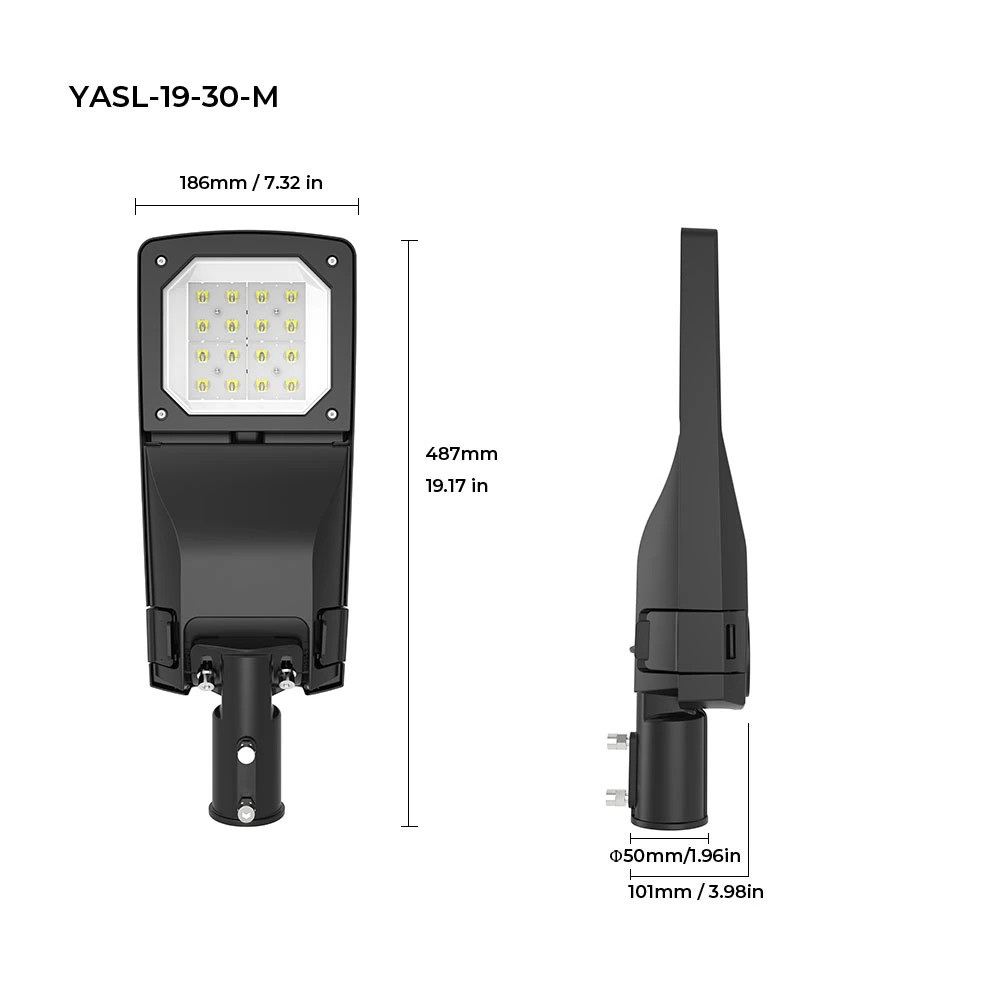 Urban Outdoor Commercial Dali D4I Zhaga Dimming Decorative Street Lights Parking Lot LED Lighting