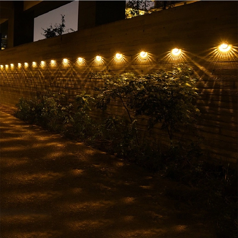 Top Quality Solar Lamp Step Wall Lights Pathway Balcony Wholesale LED Lighting