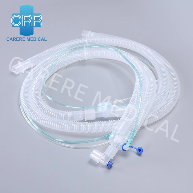 2023 Latest Medical Equipment Supplies Medical Machine Disposable Medical Anesthesia Breathing Circuit Corrugate with Exhalation Valve and Line CE ISO