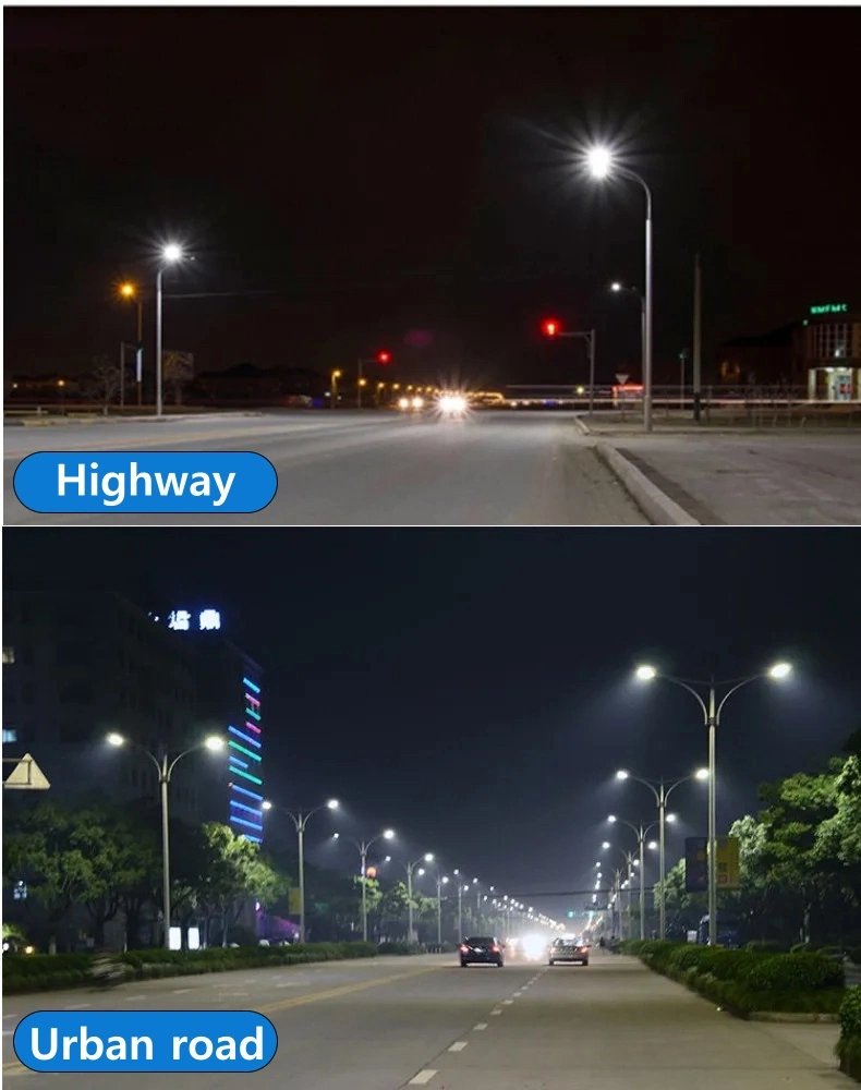 Light Messenger Highway Pathway LED Housing Street Lamp 50W 100W 150W 200W Outdoor LED Street Lighting with Sensor