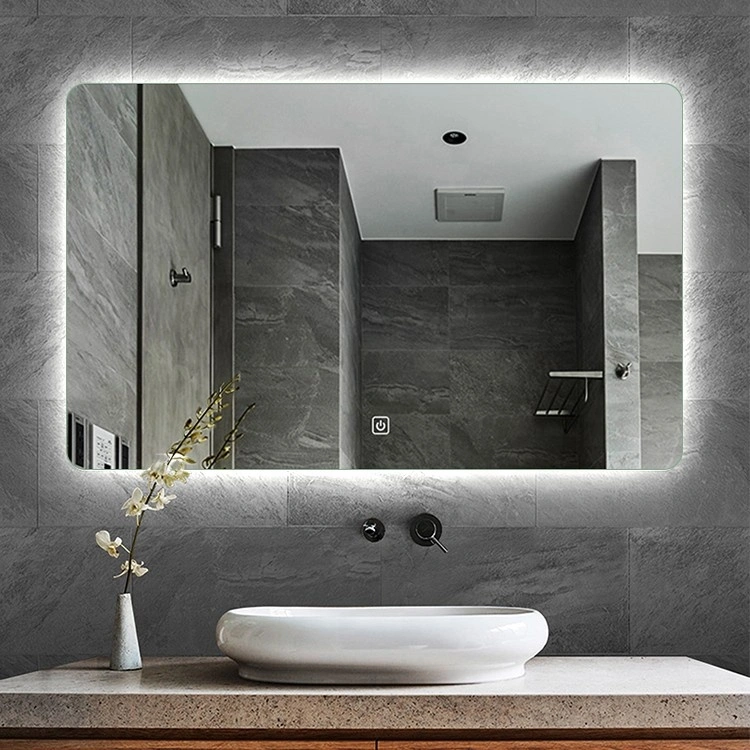 Bathroom Wall Mounted Decorative Furniture Table Vanity Make up Smart Bathroom LED Mirror Light