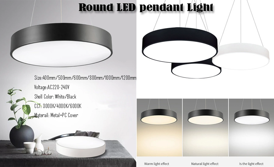 Modern LED Ceiling Light Round Flush Mount