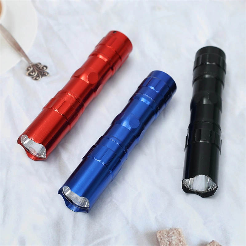 Mini LED Flashlight Battery Powered Portable Torch IP65 Waterproof Tactical Flashlight Lamp LED Bulb Emergency Lighting