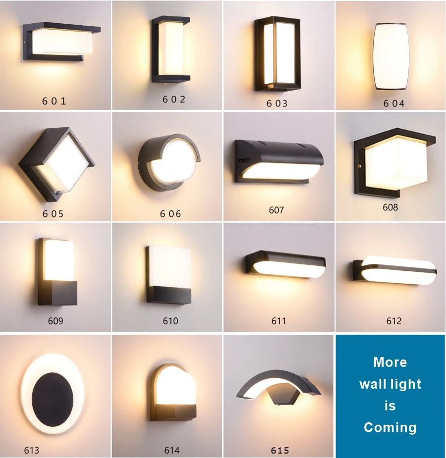 1116 10W LED Wall Lamp Outdoor Exterior Waterproof Wall Sconces Mount Italian Antique Wall Interior Lighting for Hotel Home Guest Room Project