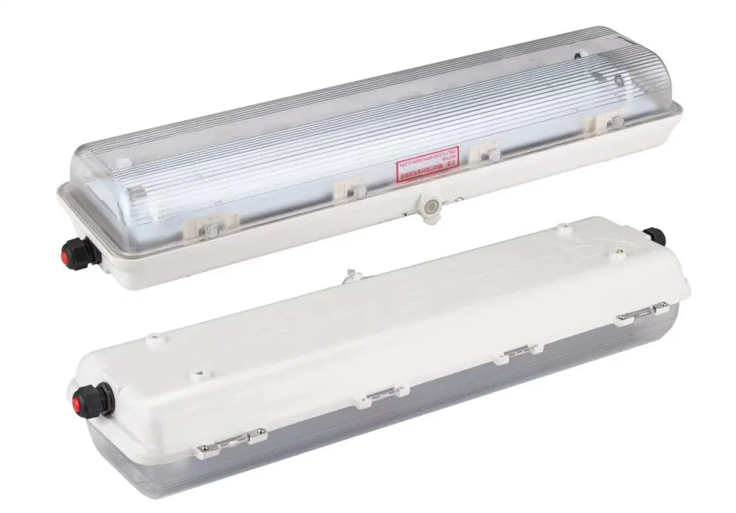 Atex LED Explosion Proof Tube Linear Light Light IP66 Fluorescent Lighting