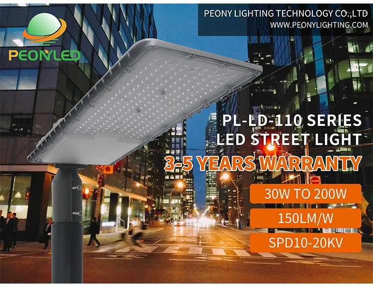 Iot Control IP66 LED Street Light Outdoor Area Lighting Fixtures in New Design 150W LED Street Light