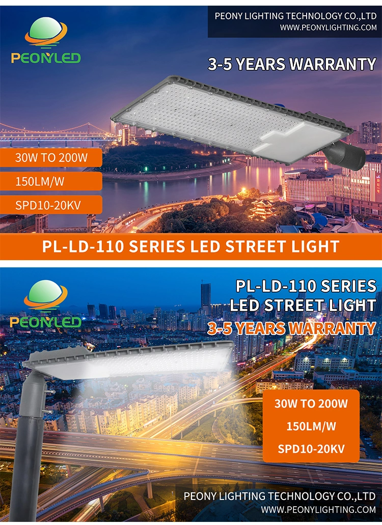 Iot Control IP66 LED Street Light Outdoor Area Lighting Fixtures in New Design 150W LED Street Light