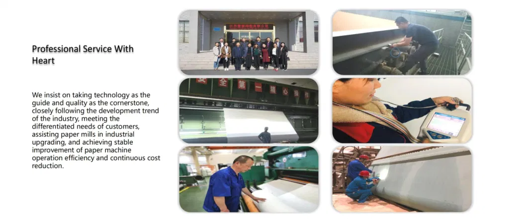 Polyester Single1.5 2.5 Triple Forming Wire for Crescent Culture Tissue Paper Machine