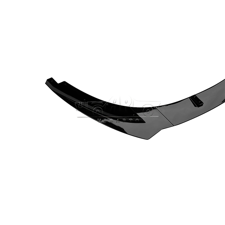 Carbon Fiber Black 3 Pieces Retrofitting Type Front Bumper Lip for VW Golf 5 Mk5 Gti