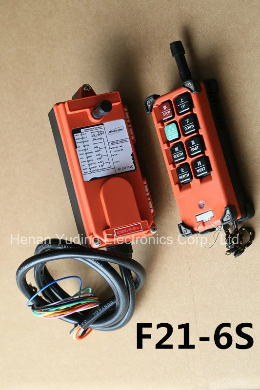 Hoist Push Button Switch F21-6s, Remote Control Switch F21-6s