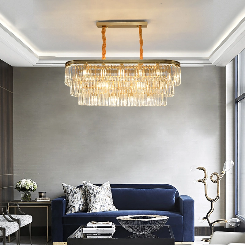 High Quality Contemporary Crystal Chandelier Ceiling Lamp Pendant Lamp LED Lighting