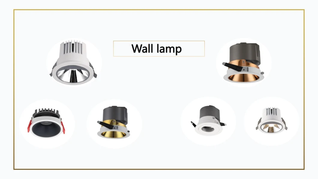 Popular 15-120 Degree View AC 170-240V Dotless COB Anti Dazzle Ambient Spot Lighting