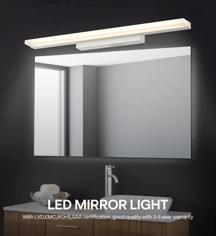 Home Bathroom Decorative Wall Mount LED Dimmable Vanity Lighting Fixtures