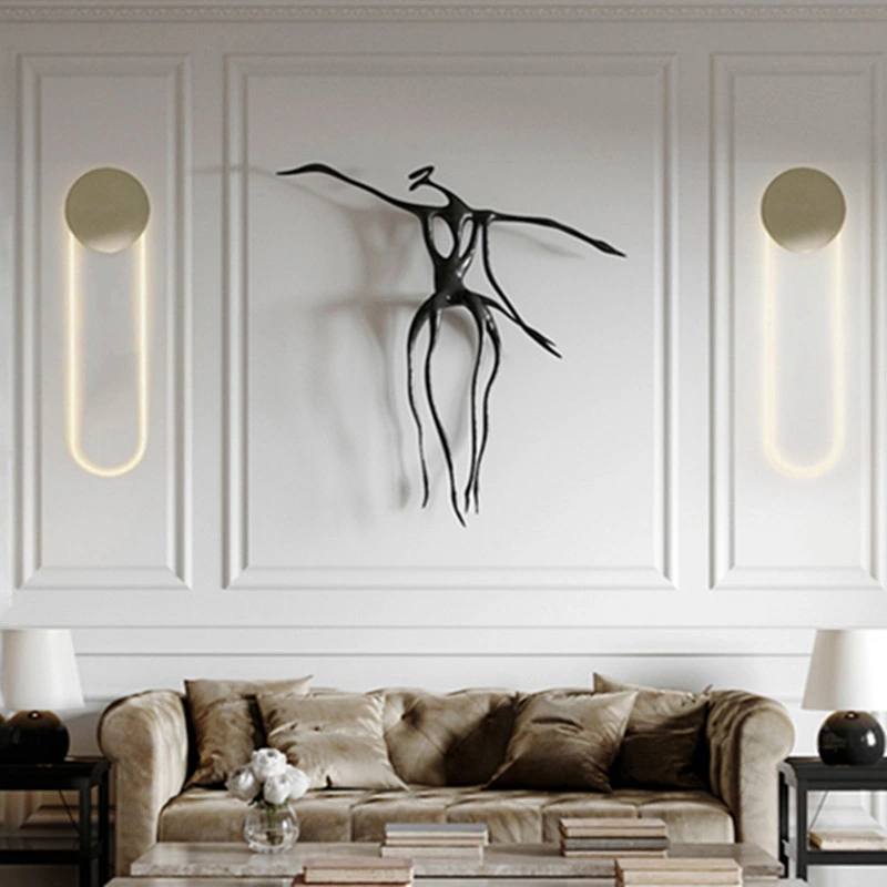 Minimalist Creative Living Room Wall Lamp Postmodern Designer LED Wall Sconce (WH-OR-213)