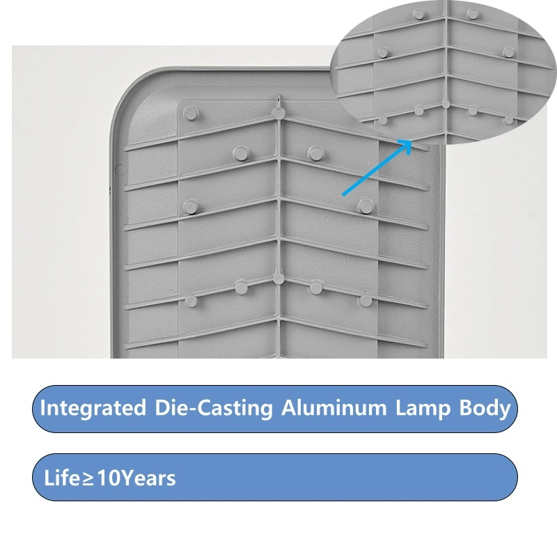 Light Messenger Customized Brightness Outdoor Split Panel Solar Energy Streetlight Lamp Aluminum 100W Integrated Solar Street LED Lighting Urban Country Road