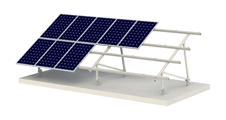 Ground Solar Mounting PV Racking Solar Pile Mount Structure System