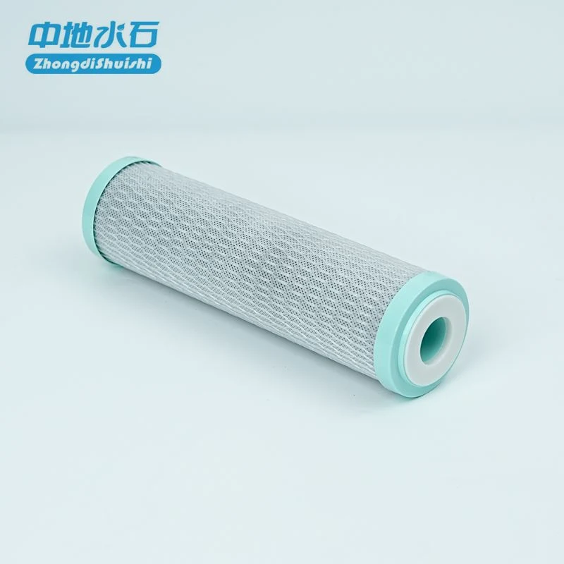 10 Inch Strontium-Rich Mineralizing Post Carbon Block Filter for Reverse Osmosis System