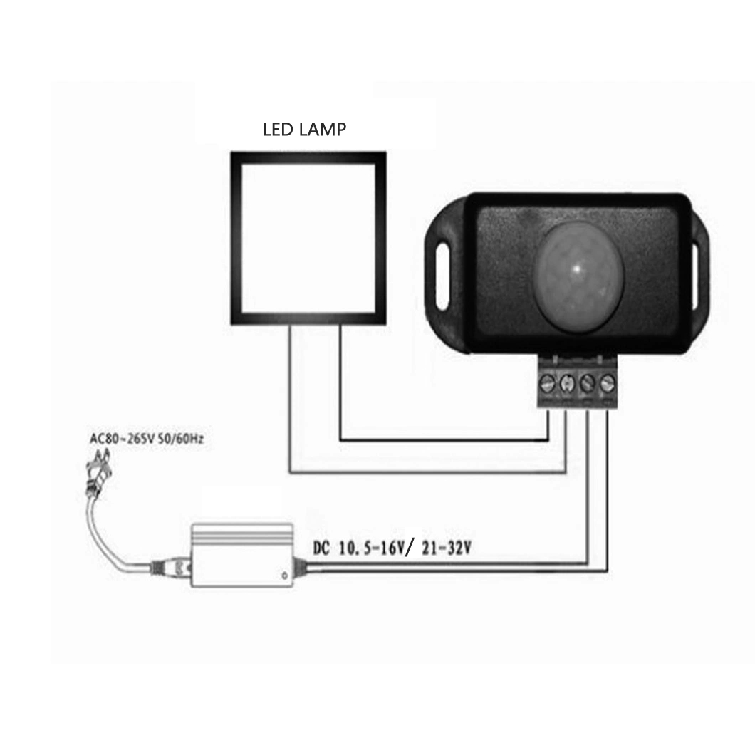 12-24V PIR Infrared Motion Sensor Switch