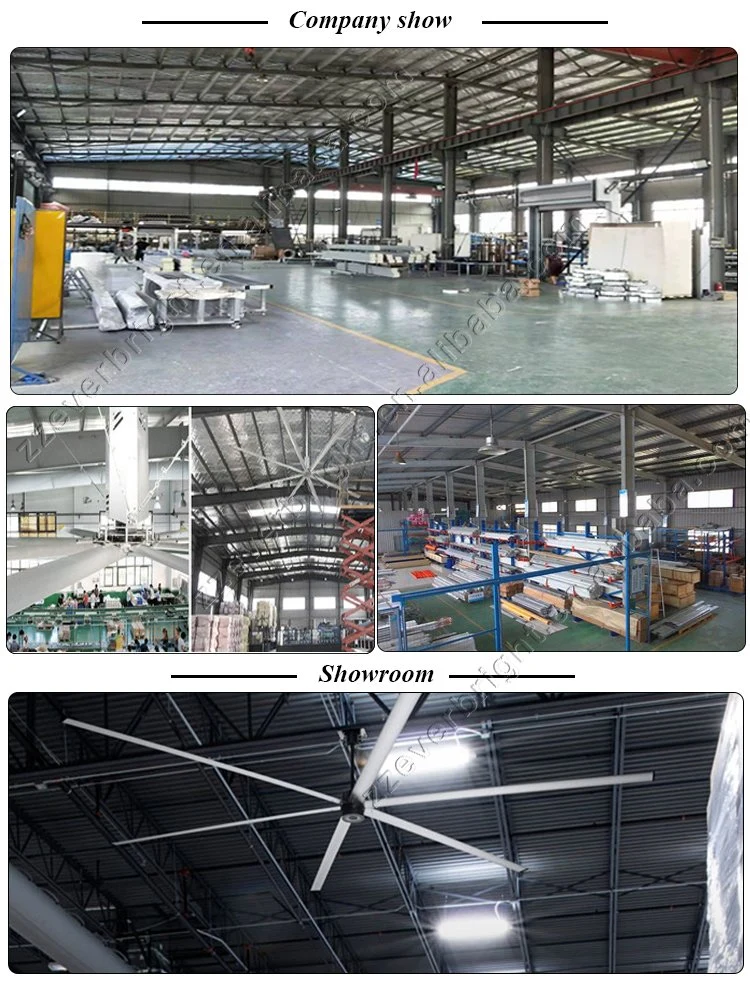 Warehouse Workshop Air Cooling Fan Commercial Giant Ceiling Fan